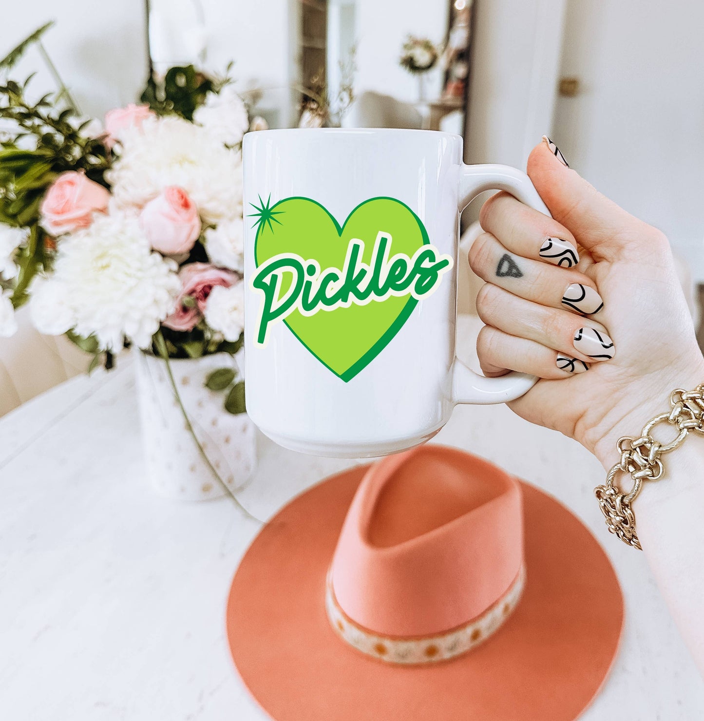 Pickle Lover Coffee Mug 15oz