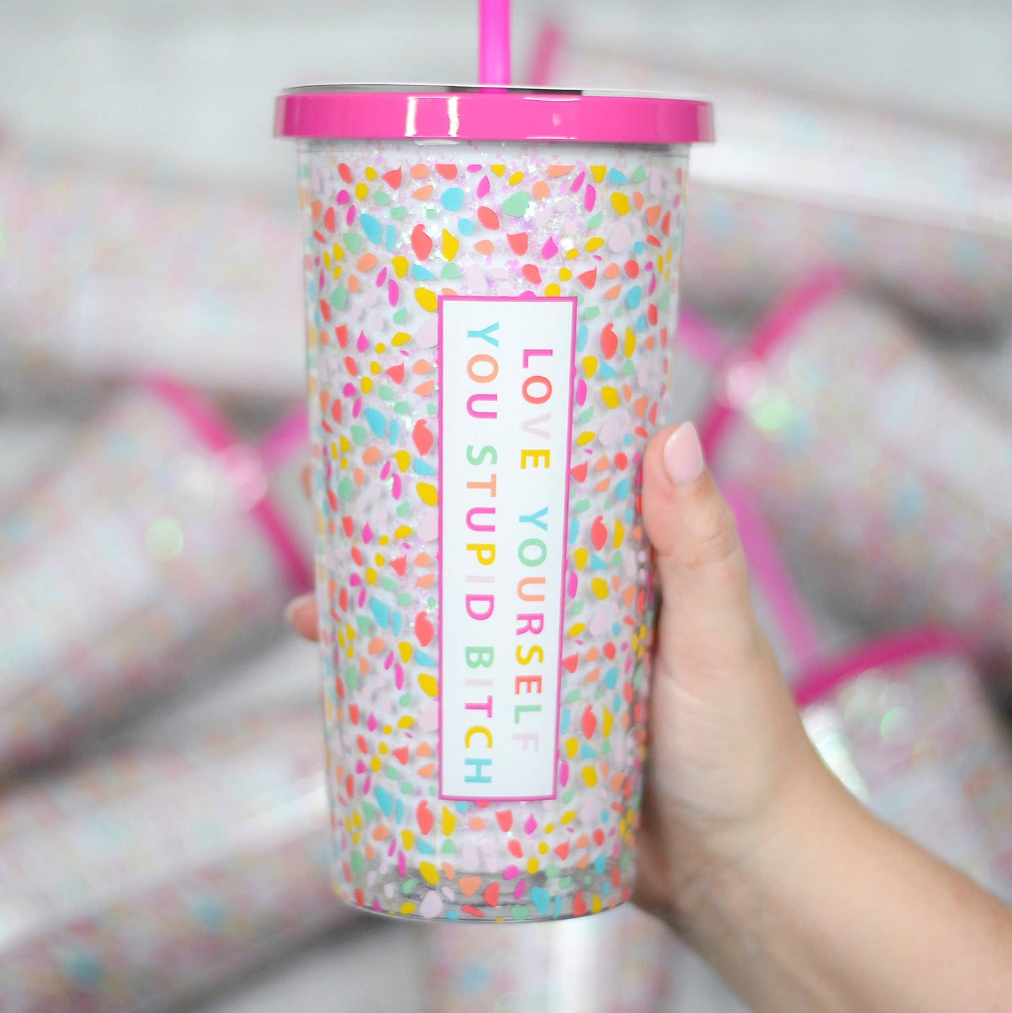 Love Yourself Tumbler 20oz