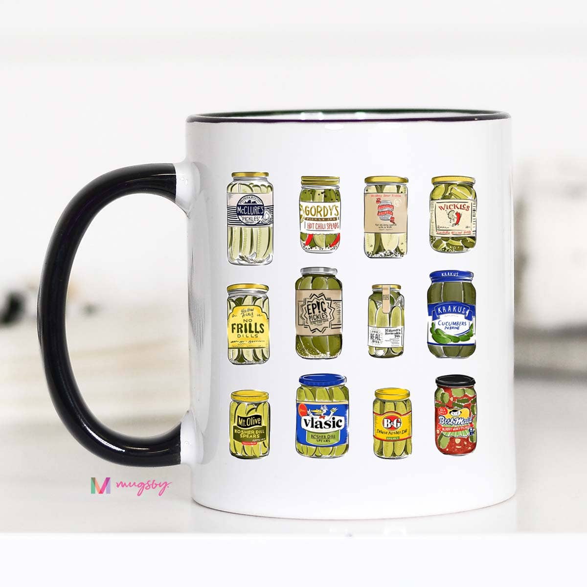 Pickle Jars Mug 11oz