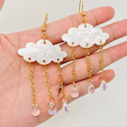 Rain Cloud Earrings